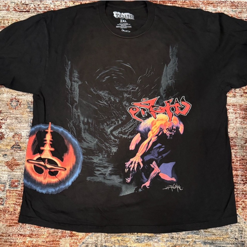 Black Graphic T-Shirt